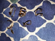 Yobest 5 unids/set 2019, pendientes a la moda con forma de hoja dorada, pendientes con Clip para oreja, pendientes para mujeres trepadoras sin Piercing, pendientes falsos de cartílago