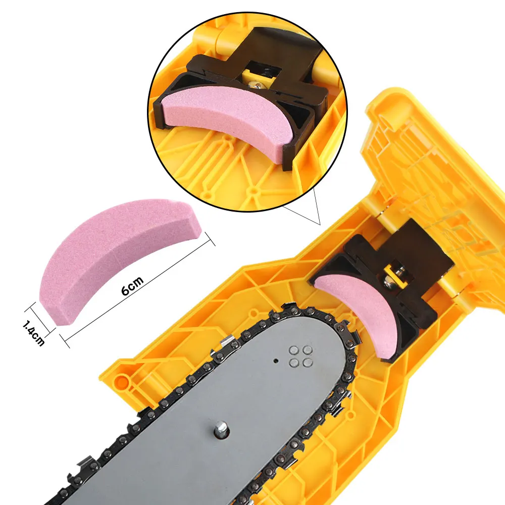 

Professional Woodworking Chainsaw Saw Teeth Sharpener Grinding Chain Stone Grinding Chain Accessories Sharpening Abrasive Tools
