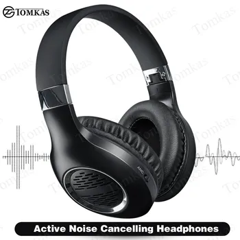 

Bluetooth Headphones Active Noise Canceling Wireless Headphones ANC Bluetooth Gaming Headsets HiFi Stereo With Mic For Phone