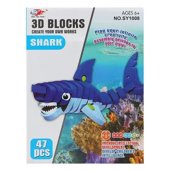 

3D Puzzle Shark 113281 (47 Pcs)