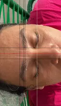 Regla de posicionamiento de arco para Mapeo de cejas, herramienta de medición de maquillaje, revestimientos de teñido de hilo, seguro, Microblading semipermanente