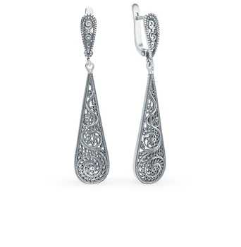 

Silver sunlight earrings sample 925