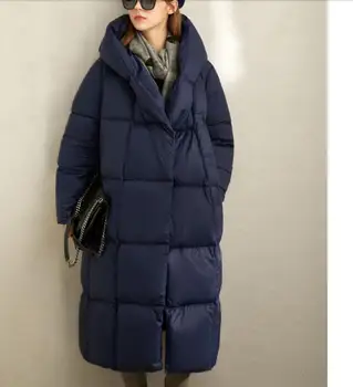 

Any Size Down Coat Women Winter Duck Down Jacket Hooded Women Winter Coat Custom Made Any Size