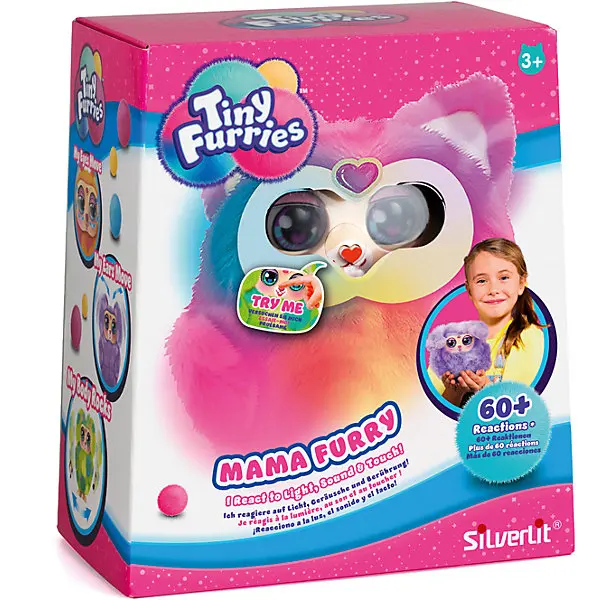 Интерактивная игрушка Tiny Furries, Lilac