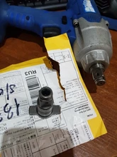 Llave de impacto eléctrica sin escobillas, accesorios de eje de 18V, llave inalámbrica de uso único/Dual, accesorio de herramienta eléctrica, 1 ud.