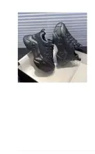 Zapatillas gruesas vulcanizadas informales para mujer, zapatillas de plataforma alta con cordones, color negro, 2020