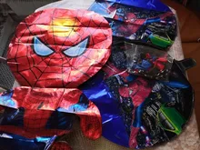 Round Balloon Latex-Ball Shower-Number Spiderman Party-Decor Balloon-Happy-Birthday 14pcs