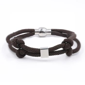 

Handmade Brown Unisex Bijouterie Bangle Skybml0138