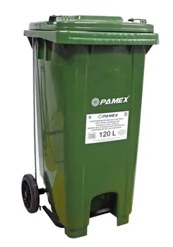 

Garbage container recycling 120 litres with pedal