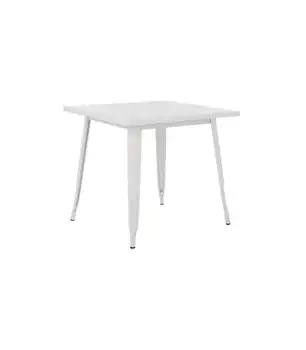 

Tolix model metal square table.