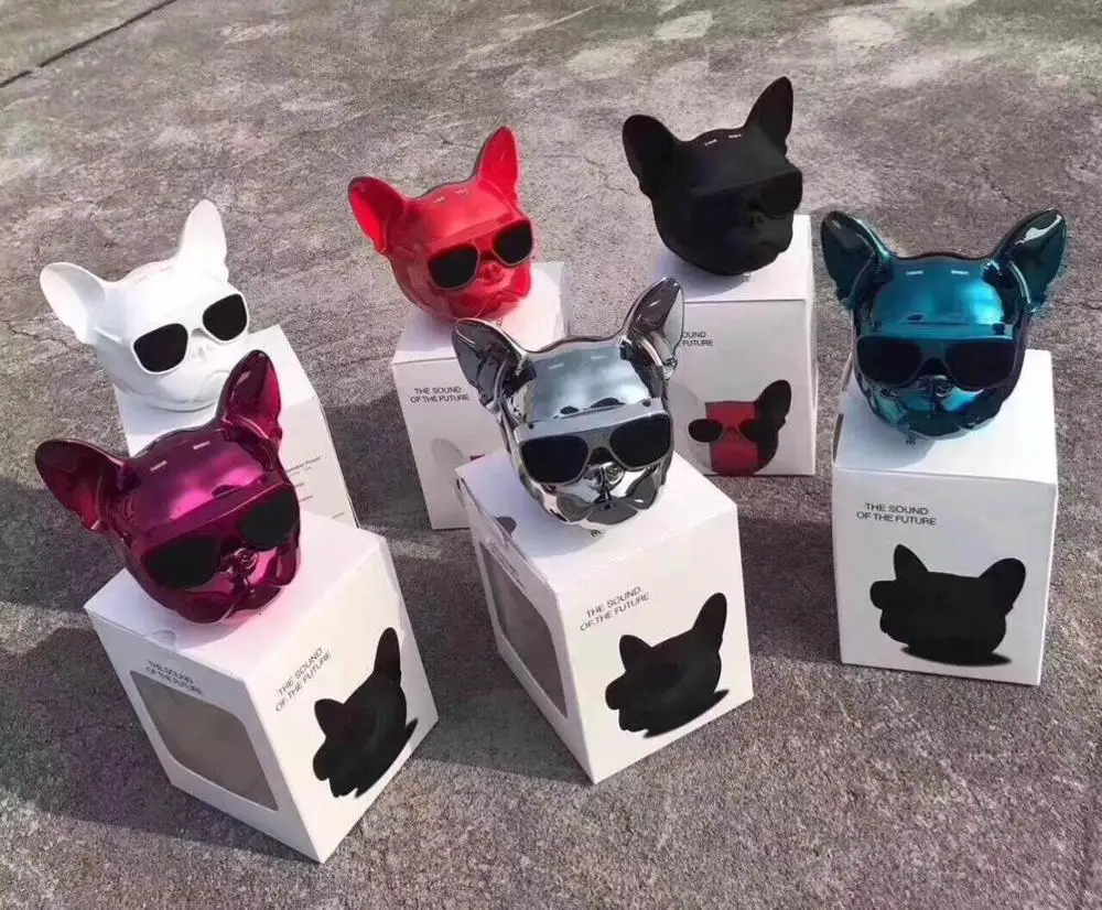 Wireless Bluetooth speaker in the form of a dog | Электроника