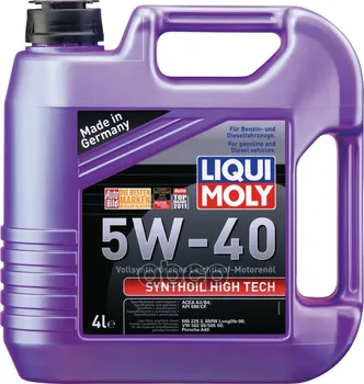 

LIQUI MOLY oil Motor synthoil high tech 5W-40 (4 liters.)