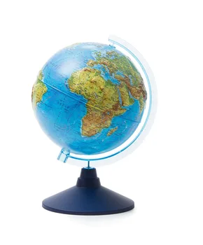 

Relief globe with physical map d = 21, art. 0119