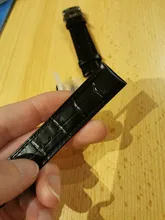 Carouse-Correa de reloj de piel auténtica con mariposa, correas con hebilla, para reloj, tamaño 14, 16, 18, 19, 20, 21 y 22 mm