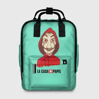 

Women backpack 3D paper House