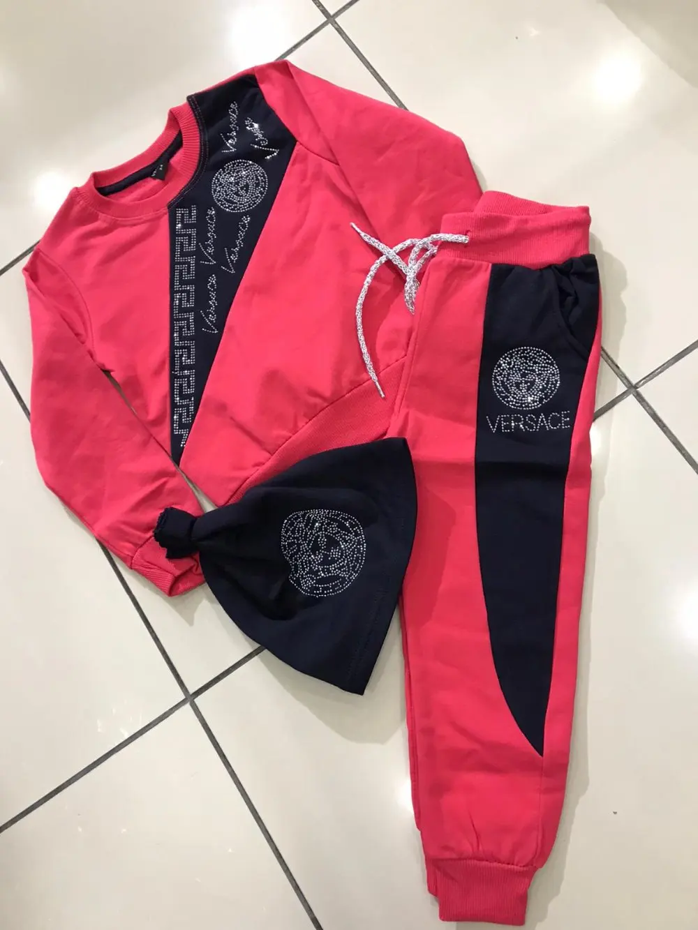 versace red