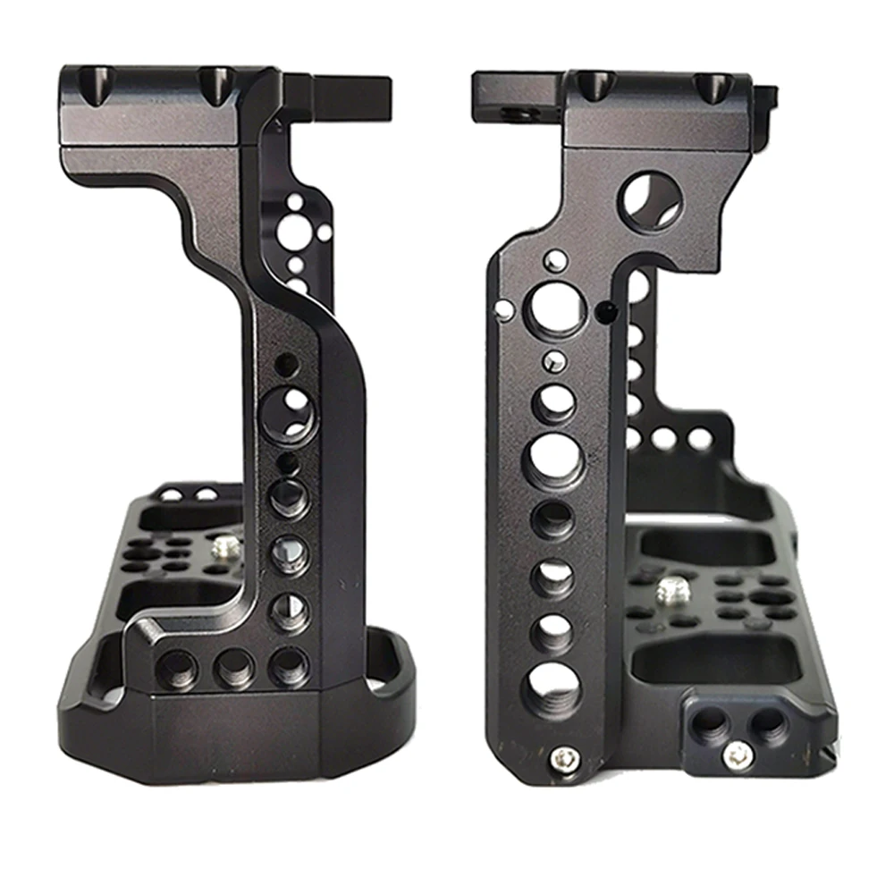 JINTU Aluminum Alloy Video Camera Cage Compatible Nikon Z5/Z6/Z7/Z6II/Z7II Video Rig w/ Cold Shoe Mount 1/4 Inch Screw Holes