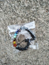 7 Chakra encantos pulseras piedra de Lava para hombres y mujeres aceites esenciales difusor cuentas de piedra Natural de la cadena de moda joyería hecha a mano