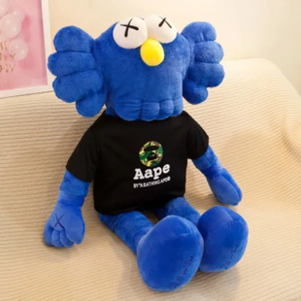Мягкая игрушка Kaws Bff 35 см(Синяя