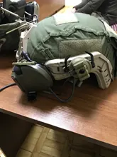 Accesorios tácticos para casco militar, soporte de auriculares rápido, Juego de adaptadores de riel de caza, soporte de suspensión de riel ajustable
