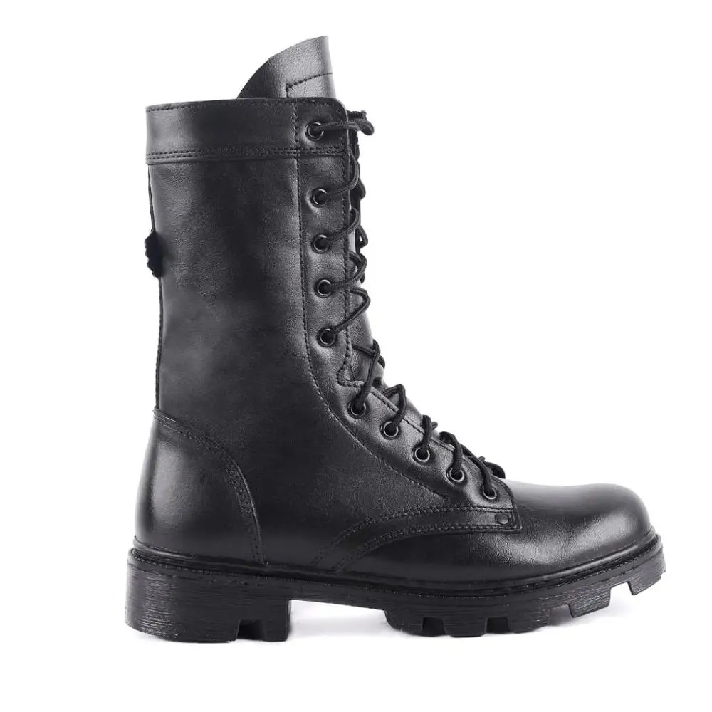 Tanie DOF zimowe taktyczne kostki buty z futerkiem miękkie skórzane buty do wspinaczki buty outdoorowe wojskowa moda 0049 11 ZA