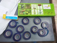 ALLSOME – Máquina para atar plantas de jardín y 10 rollos de cinta, tapenador para jardín con 10 rollos de cinta para pimienta, vegetales, verduras, frutas, plantas florales