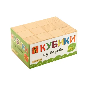 

Cubes unpainted 24 PCs in a set