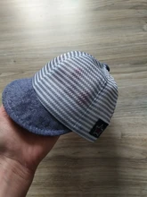 Sombrero Mono para bebé de algodón para verano, gorro Niño a rayas informal, aleros suaves, protección solar, gorros, gorros