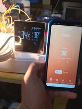 Remote-Controller Smart Thermostat Heating Nashone Google Home Temperature Tuya Wifi