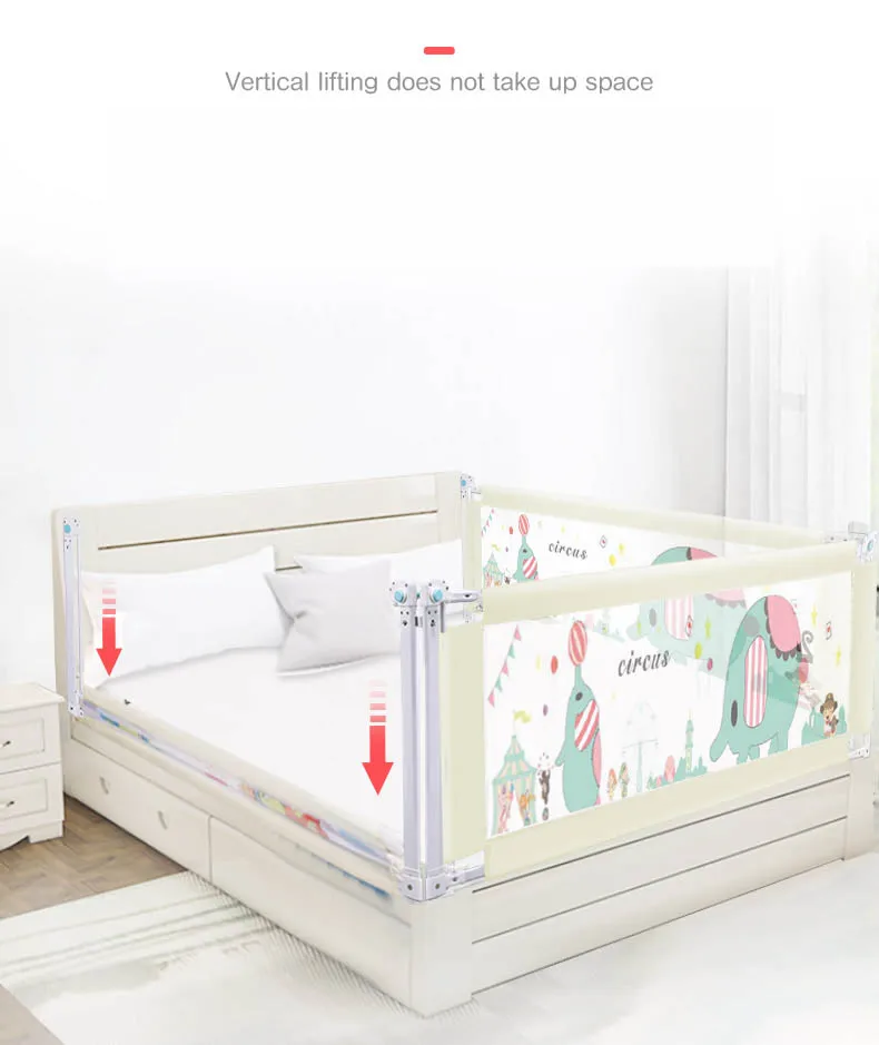 Bed Rail Baby Bed Fence Safety Gate Baby Barrier For Beds Bed Rail Crib