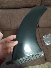 Aleta de tornillo individual para Surf, aleta Central de nailon, tabla de Surf, aleta de remo, deportes acuáticos, aletas de barco de buceo