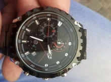 Mens Watches Chronograph Military Silver Stainless-Steel Army Waterproof Lige Fashion