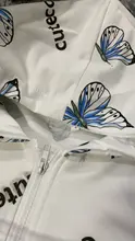 Chaqueta con capucha de mariposa Harajuku para mujer, sudadera con cremallera, sudaderas de gran tamaño, prendas de vestir exteriores de talla grande, primavera 2021