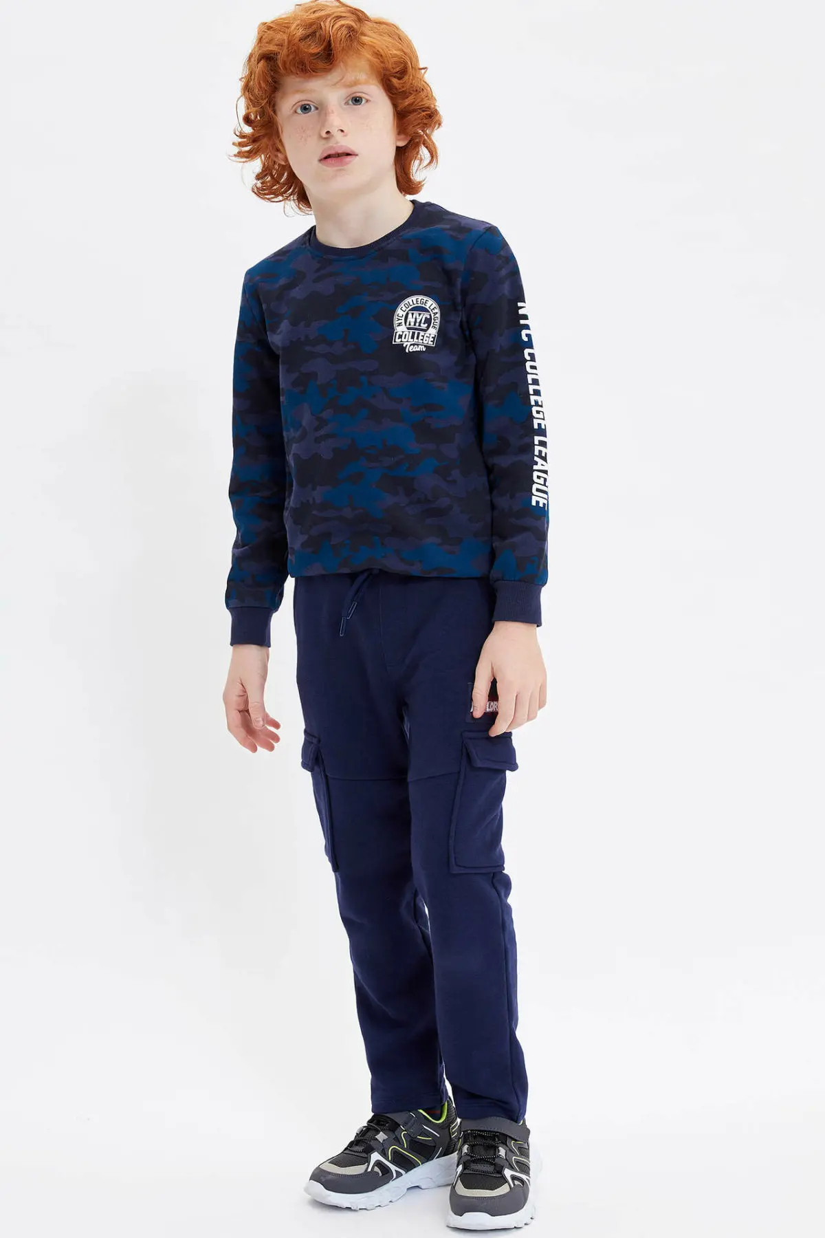 

DeFacto Fashion Boy Sport Trousers Boys Casual Drawsting Long Pants Loose Sweatpants Comfort New - M0009A619WN