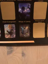 Póster de Anime para decoración del hogar, cartel de Anime, lista de cubo prémium e iconos artísticos, gran regalo para los fanáticos del Anime, 100