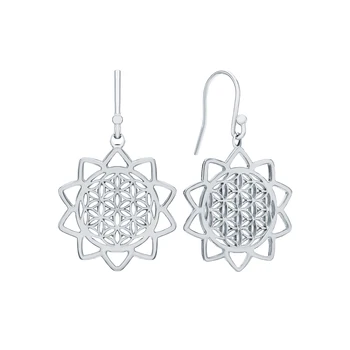 

Silver sunlight earrings sample 925