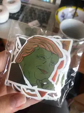 50 Uds clásico Meme pegatinas DIY nevera guitarra portátil equipaje de motocicleta grafiti skate broma pegatina niño regalo de Juguetes