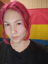 Lentes de contacto para Cosplay, lentillas de Color rojo y blanco para ojos de Halloween, 1 par