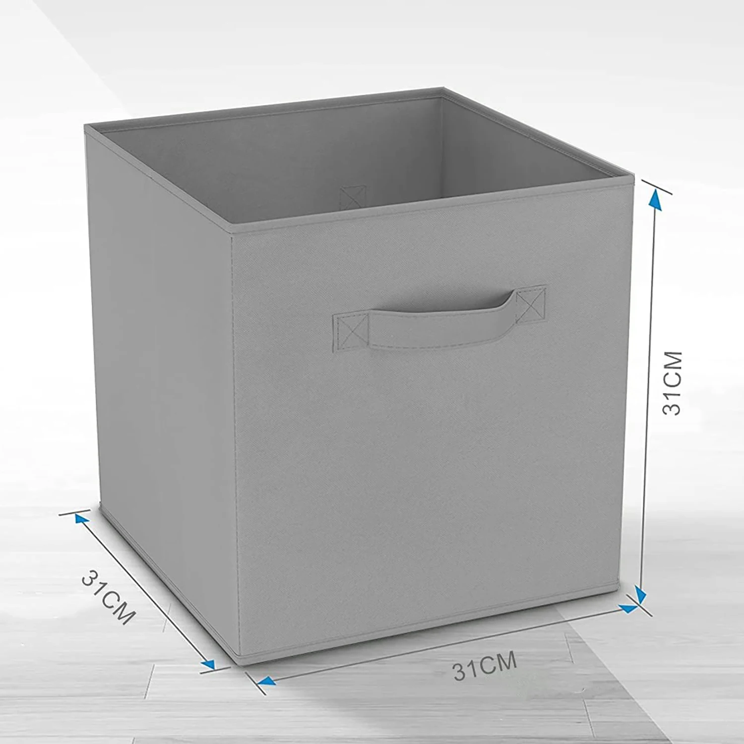 Caja plegable Plástico 4 L 26,5 x 17 x 11 cm (24 Unidades