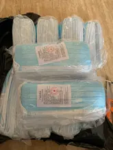 Mascarilla facial desechable no tejida PM2.5, máscara higiénica segura para el trabajo exterior, 500 Uds.