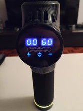 Pistola de masaje de percusión de tejido profundo, 30 velocidades, alivio del dolor corporal, cuello, máscara muscular para ejercicio, relajación, pistola de Fascia moldeadora fina