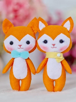 

Set for sewing textile doll TUTTI 05-53 "Two Fox Nyusha and Tim"