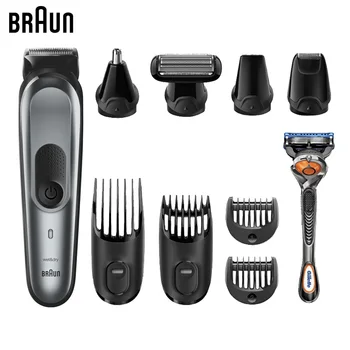 

Машинка для стрижки Braun MGK7221 + Бритва Gillette