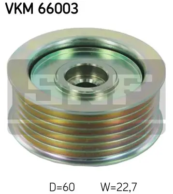 Ролик натяжной поликлинового ремня SKF VKM66003