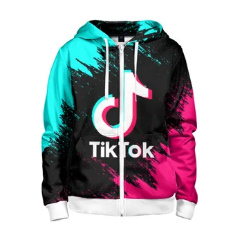

Children's sweatshirt 3D with zipper TikTok
