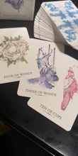 Cartas de oráculo del Tarot de Linestrider para mujer, juego de mesa versión en inglés, fiesta familiar, adivinación, destino