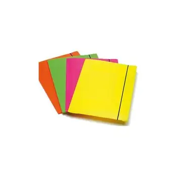 

Pack of 4 pieces-cartellina 3l with elastic fluorescent colors shocking fileFELLOWES7.86