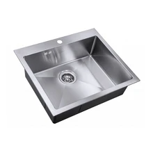 Мойка для кухни STEEL HAMMER SH R 5951 CLARION(Корзинчатый вентиль, нержавеющая сталь