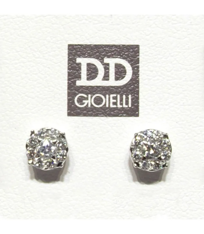 DAVITE& DELUCCHI цветок серьги золото 18 К Сияющий BB8669