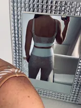 Pants Legging Fitness-Suits Yoga-Sets Gym-Wear Sports-Bras Running-Clothing Seamless